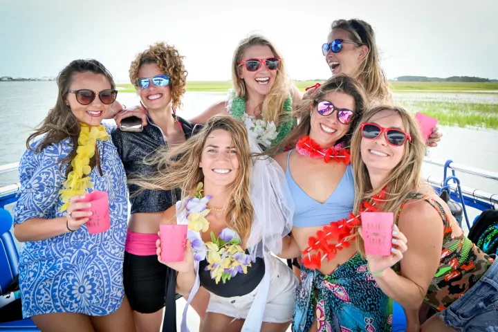 Bachelorette Party Boat in Charleston, SC