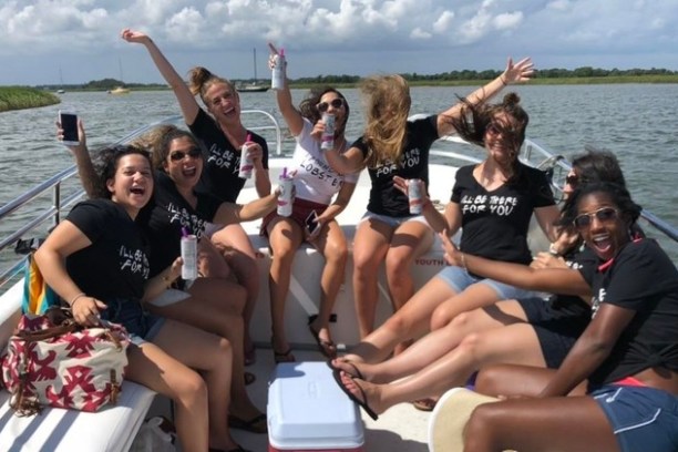 Charleston Bachelorette Party Boat