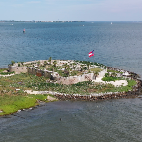 a large body of water